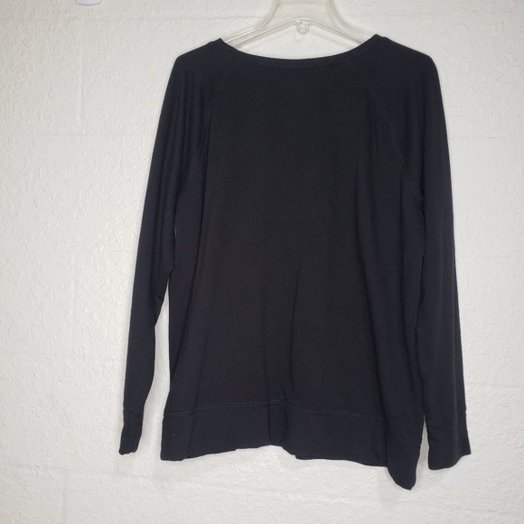 Xersion Round Neck No Pain No Champagne Logo Black Sweatshirt Size XXL - Picture 10 of 16